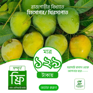 রাজশাহীর বিখ্যাত হিমসাগর/ক্ষিরসাপাত আম - Himsagar Mango - ফরমালিনমুক্ত আম
